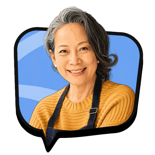 Thai shop owner