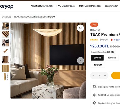 Dekoryap E-commerce Website