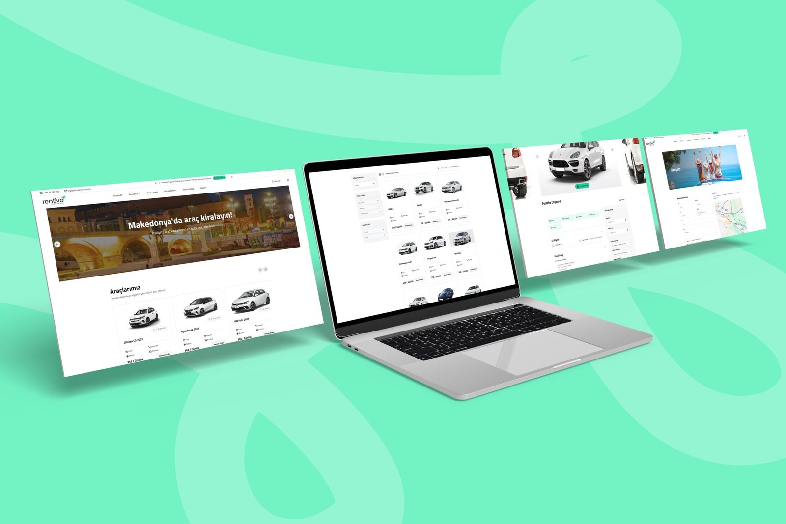 Rentivo Booking Website & Digital Marketing